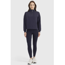 Felpa equitazione donna 1/2 zip Harcour Cassandre | EQUI-CLIC