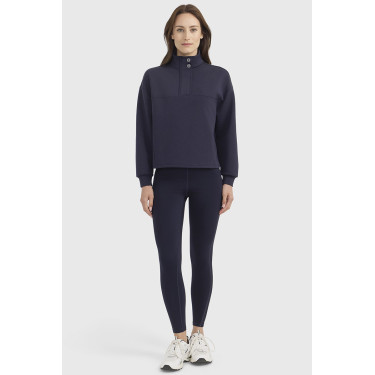 Felpa equitazione donna 1/2 zip Harcour Cassandre | EQUI-CLIC