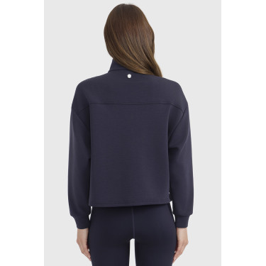 Felpa equitazione donna 1/2 zip Harcour Cassandre | EQUI-CLIC