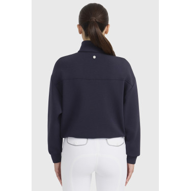 Felpa equitazione donna 1/2 zip Harcour Cassandre | EQUI-CLIC