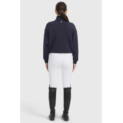 Felpa equitazione donna 1/2 zip Harcour Cassandre | EQUI-CLIC