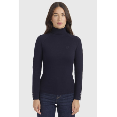 Maglione dolcevita donna equitazione Harcour Christina