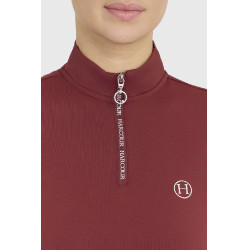 Polo equitazione donna Harcour Claudia maniche lunghe