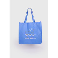 Borsa non tessuta Harcour CSIO La Baule Quobag Maglia alla marinara celeste Blu