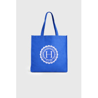Borsa in tessuto non tessuto Bedizzole EEF x Harcour Bleu eef Blu