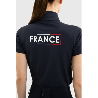 Polo equitazione donna Harcour Fuega France | Eqi-Clic
