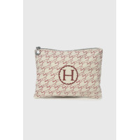 Pochette Harcour Bichette Guscio Jump Pompelmo Bianco