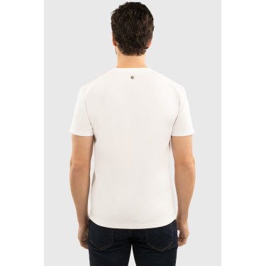 T-shirt Harcour Titouan uomo Bianco T-shirt Harcour Titouan uomo Bianco