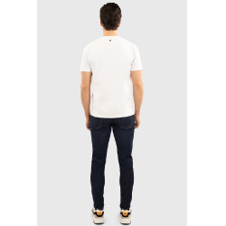 T-shirt Harcour Titouan uomo Bianco T-shirt Harcour Titouan uomo Bianco