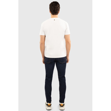 T-shirt Harcour Titouan uomo Bianco T-shirt Harcour Titouan uomo Bianco