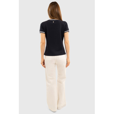 T-shirt Harcour Belsara donna Marina Blu marino