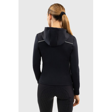 Felpa equitazione zip Harcour Bryssea donna