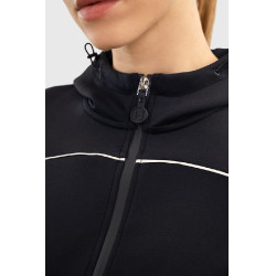 Felpa equitazione zip Harcour Bryssea donna