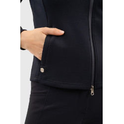 Felpa equitazione zip Harcour Bryssea donna