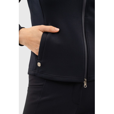 Felpa equitazione zip Harcour Bryssea donna