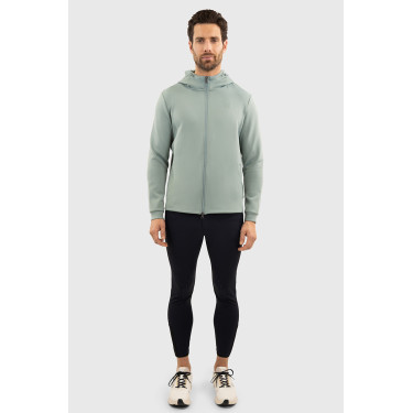 Felpa con zip Harcour Bryss Colibrì Verde