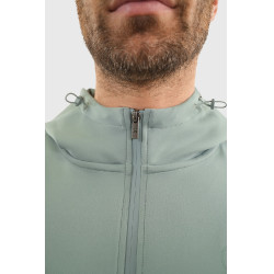 Felpa con zip Harcour Bryss Colibrì Verde