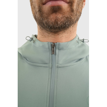 Felpa con zip Harcour Bryss Colibrì Verde