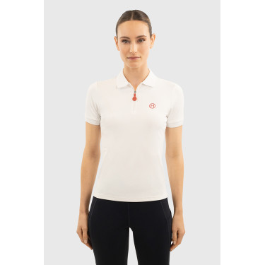 Polo Harcour Bridget donna Bianco Polo Harcour Bridget donna Bianco