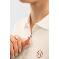 Polo Harcour Bridget donna Bianco Polo Harcour Bridget donna Bianco
