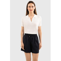 Polo Harcour Babeth donna Marina Blu marino