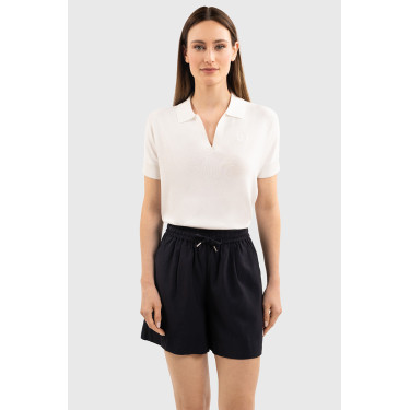 Polo Harcour Babeth donna Bianco
