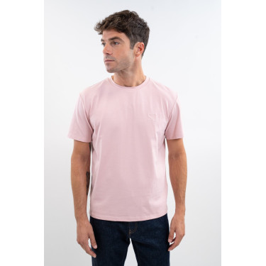 T-shirt SG x Harcour Lucky maniche corte Peonia Rosa