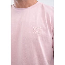 T-shirt SG x Harcour Lucky maniche corte Peonia Rosa