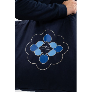 Borsa tote Harcour x Versailles Leonor Marina Blu marino