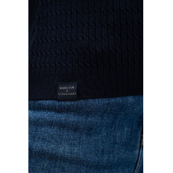 Maglione Harcour x Versailles Antoinette Marina Blu marino