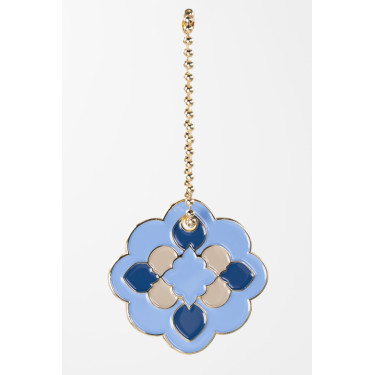 Portachiavi Harcour x Versailles Diane Versailles chiaro / blu navy / lino Oro