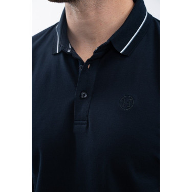 Polo equitazione uomo maniche lunghe Harcour Malik