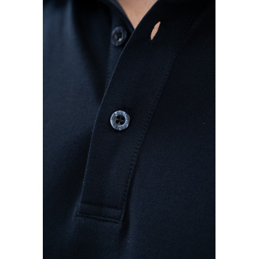 Polo equitazione uomo maniche lunghe Harcour Malik