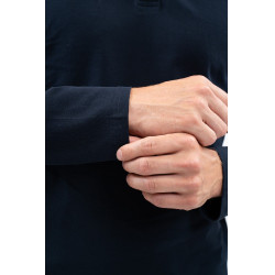Polo equitazione uomo maniche lunghe Harcour Malik