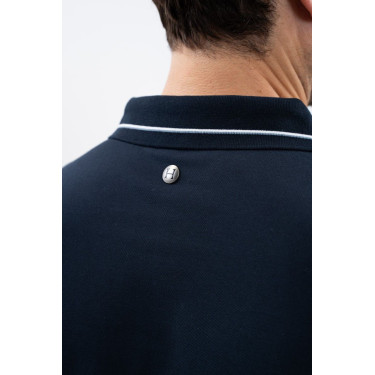 Polo equitazione uomo maniche lunghe Harcour Malik