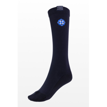 Calze Harcour x Versailles Alienor Blu navy / blu Versailles