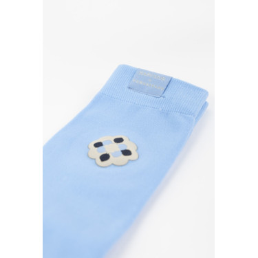 Calze Harcour x Versailles Alienor Blu navy / blu Versailles
