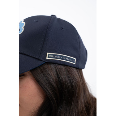 Cappellino Harcour x Versailles Kate Marina Blu marino