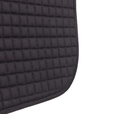 Sottosella da dressage in cotone Deluxe Shires Arma Nero