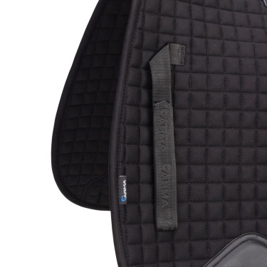 Sottosella in cotone Deluxe Shires Arma Nero Sottosella in cotone Deluxe Shires Arma Nero