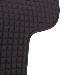 Sottosella in cotone Deluxe Shires Arma Nero Sottosella in cotone Deluxe Shires Arma Nero