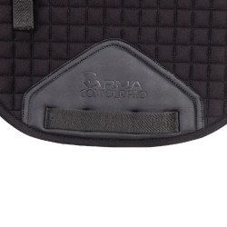 Sottosella in cotone Deluxe Shires Arma Nero Sottosella in cotone Deluxe Shires Arma Nero