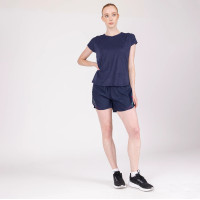Maglietta tecnica React Shires Aubrion Mezzanotte Blu