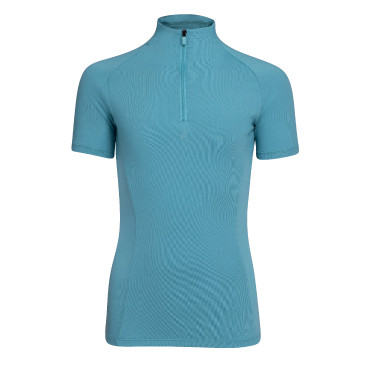 Maglia tecnica equitazione junior Shires Aubrion React