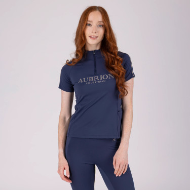 Maglia tecnica equitazione Shires Aubrion maniche corte Maglia tecnica equitazione Shires Aubrion maniche corte