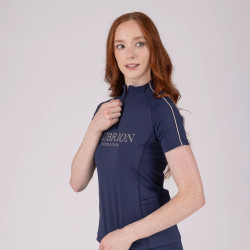 Maglia tecnica equitazione Shires Aubrion maniche corte Maglia tecnica equitazione Shires Aubrion maniche corte