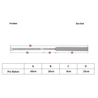 Frustino LeMieux Pro Baton Blu navy