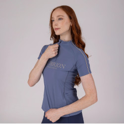 Maglia tecnica equitazione Shires Aubrion maniche corte Maglia tecnica equitazione Shires Aubrion maniche corte