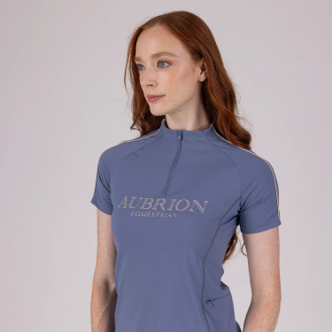 Maglia tecnica equitazione Shires Aubrion maniche corte Maglia tecnica equitazione Shires Aubrion maniche corte
