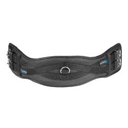 Sottopancia da dressage elastico anti-sfregamento Shires Arma Nero